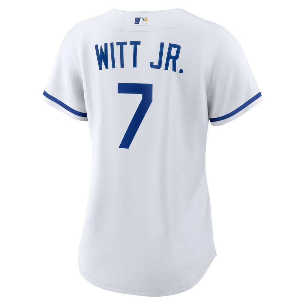 Bobby Witt Jr. Kansas City Royals Nike Women's Home Replica Player Jersey - White | MLB Fan Gear