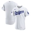 Los Angeles Dodgers Nike Home Sponsor Patch Authentic Jersey - White | MLB Fan Gear