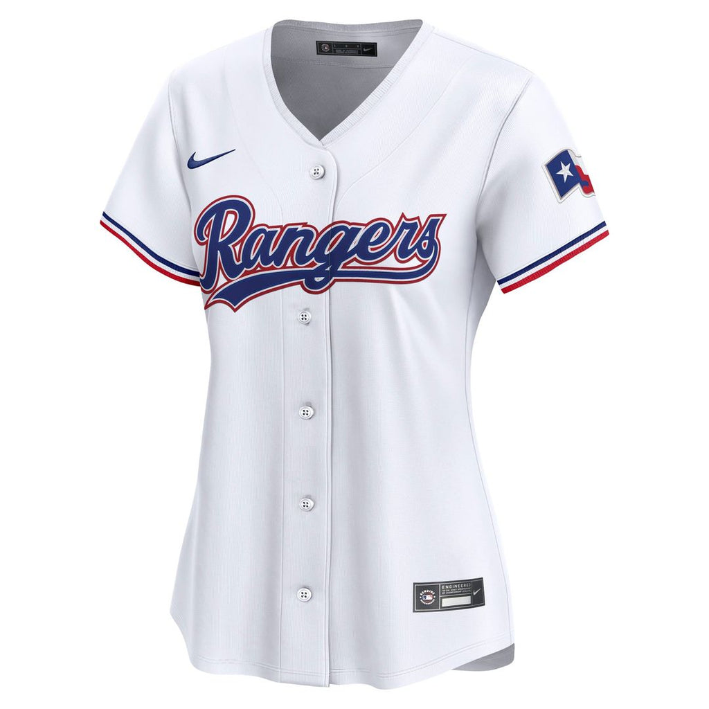 Texas Rangers Nike Women's Home Limited Custom Jersey - White | MLB Fan Gear