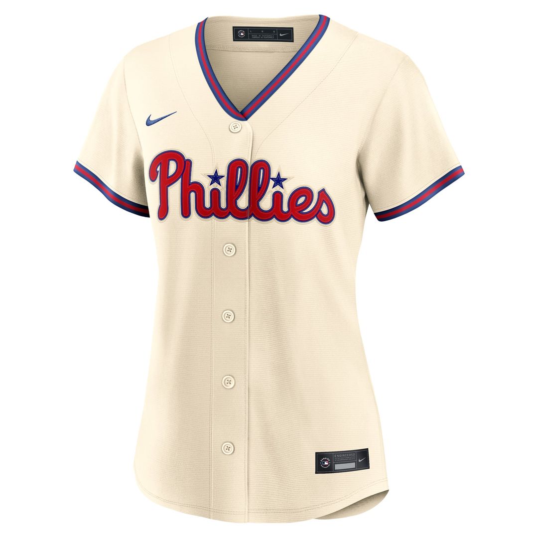 Bryce Harper Philadelphia Phillies Nike Women's Alternate Replica Jersey - Cream | MLB Fan Gear
