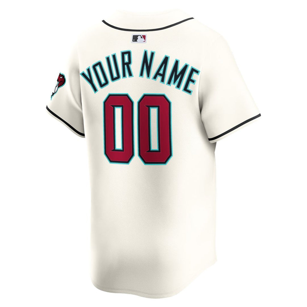 Arizona Diamondbacks Nike Home Limited Custom Jersey - Cream | MLB Fan Gear