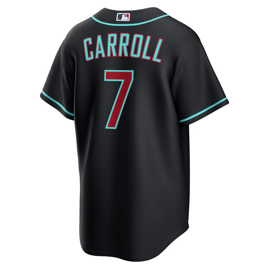 Corbin Carroll Arizona Diamondbacks Nike Alternate Replica Jersey - Black | MLB Fan Gear