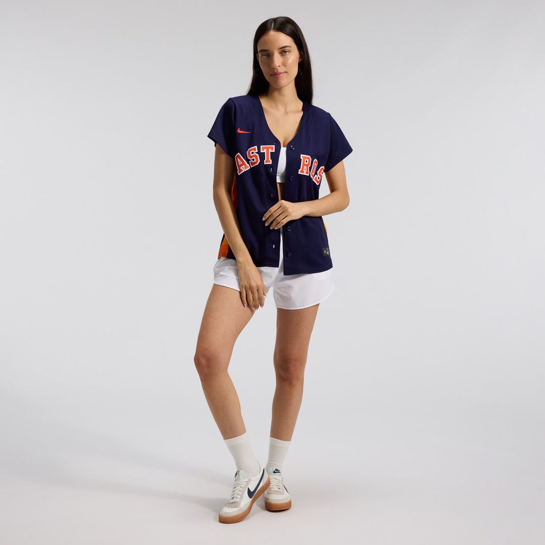 Jose Altuve Houston Astros Nike Women's Alternate Replica Player Jersey - Navy | MLB Fan Gear