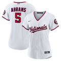 CJ Abrams Washington Nationals Nike Women's Home Replica Player Jersey - White | MLB Fan Gear