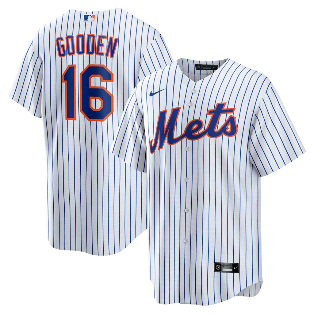 Dwight Gooden New York Mets Nike Home Replica Player Jersey - White | MLB Fan Gear