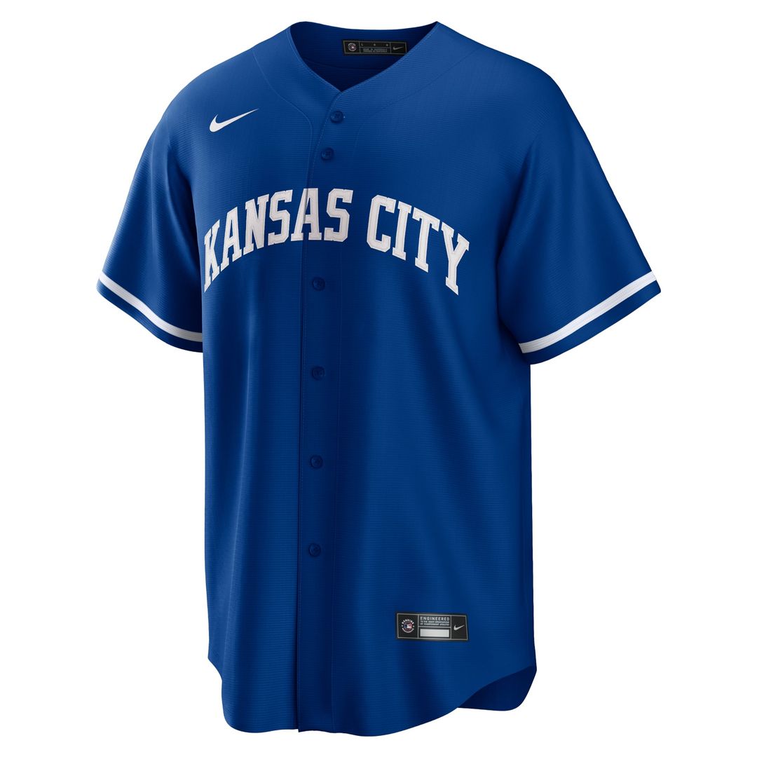Bo Jackson Kansas City Royals Nike Alternate 2 Replica Jersey - Rush Blue | MLB Fan Gear