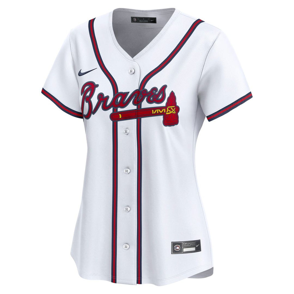 Spencer Strider Atlanta Braves Nike Women's Home Limited Player Jersey - White | MLB Fan Gear