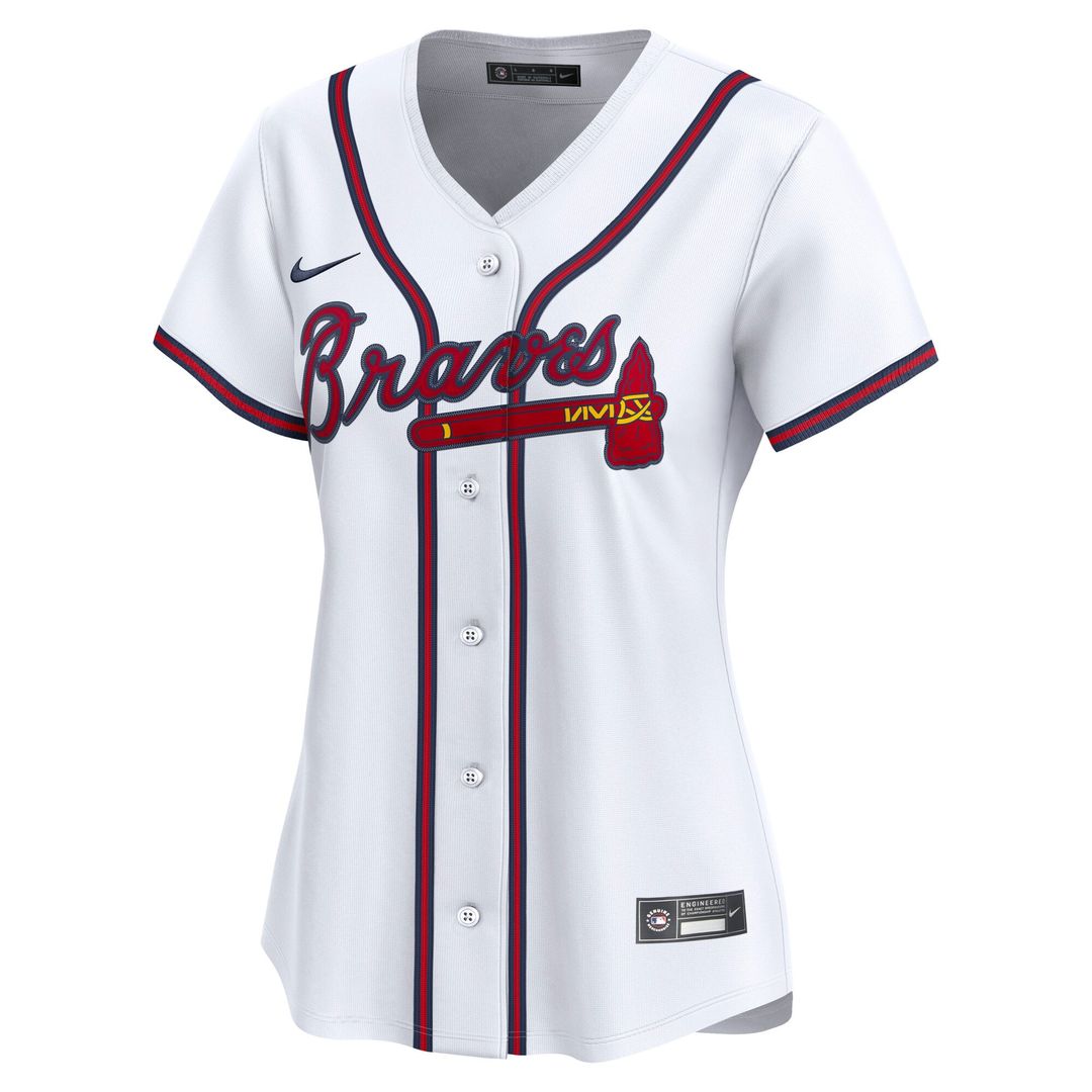 Spencer Strider Atlanta Braves Nike Women's Home Limited Player Jersey - White | MLB Fan Gear