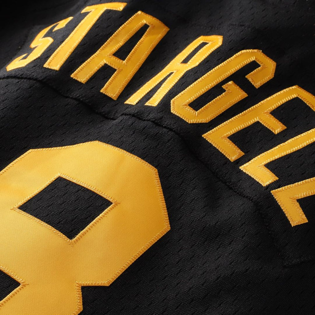 Willie Stargell Pittsburgh Pirates Mitchell & Ness Cooperstown Collection Big & Tall Mesh Batting Practice Jersey - Black | MLB Fan Gear