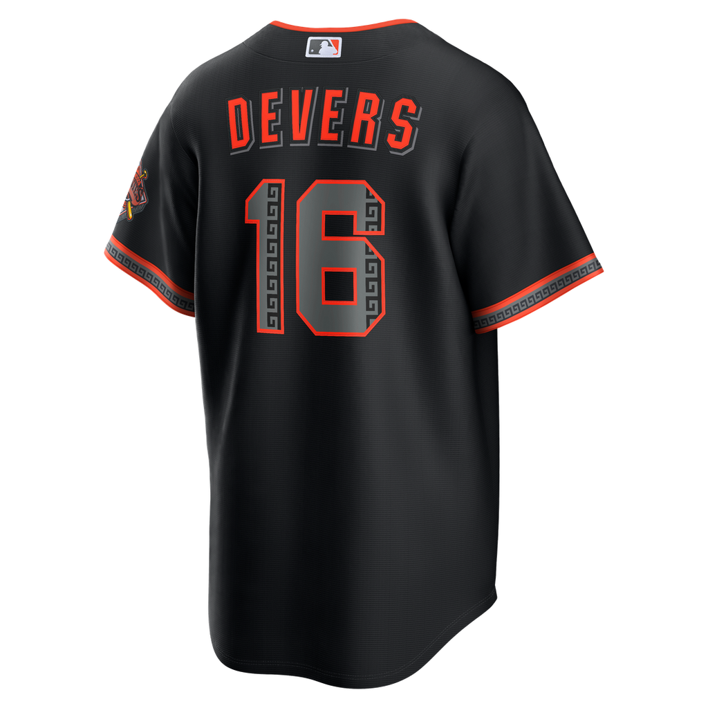 Rafael Devers San Francisco Giants Nike Alternate Stadium Jersey - Black | MLB Fan Gear