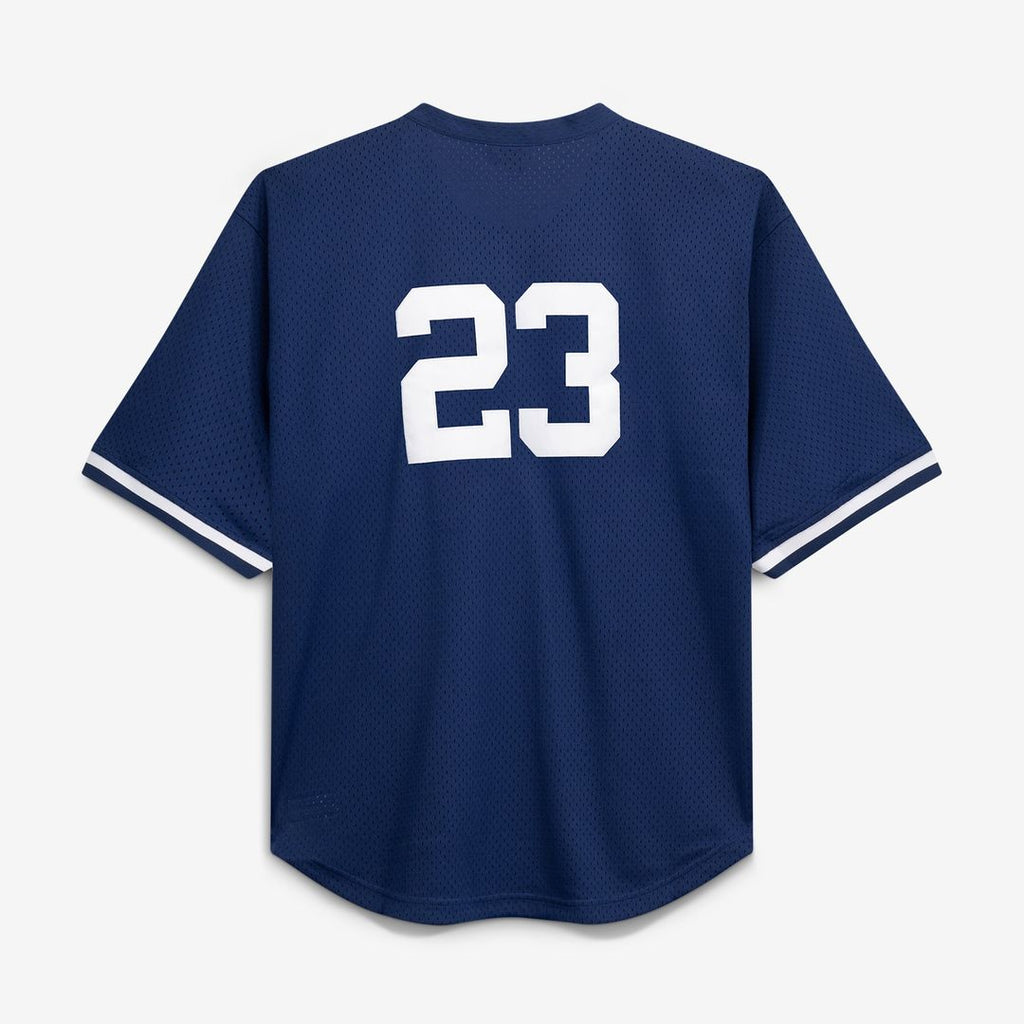 Don Mattingly New York Yankees Mitchell & Ness Cooperstown Collection Big & Tall Mesh Batting Practice Jersey - Navy | MLB Fan Gear