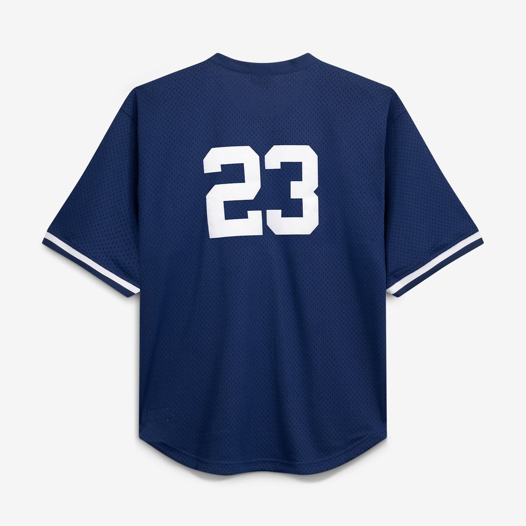 Don Mattingly New York Yankees Mitchell & Ness Cooperstown Collection Big & Tall Mesh Batting Practice Jersey - Navy | MLB Fan Gear