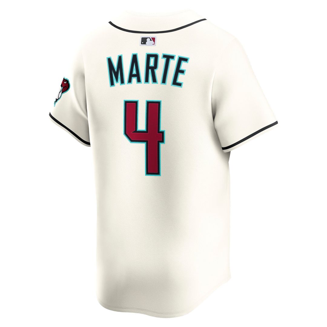 Ketel Marte Arizona Diamondbacks Nike Home Limited Player Jersey - Cream | MLB Fan Gear