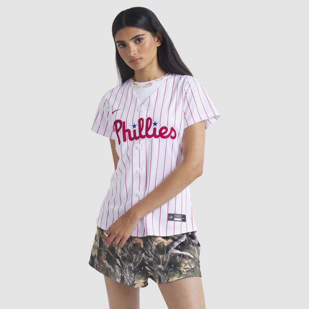 Bryce Harper Philadelphia Phillies Nike Women's Home Replica Player Jersey - White | MLB Fan Gear