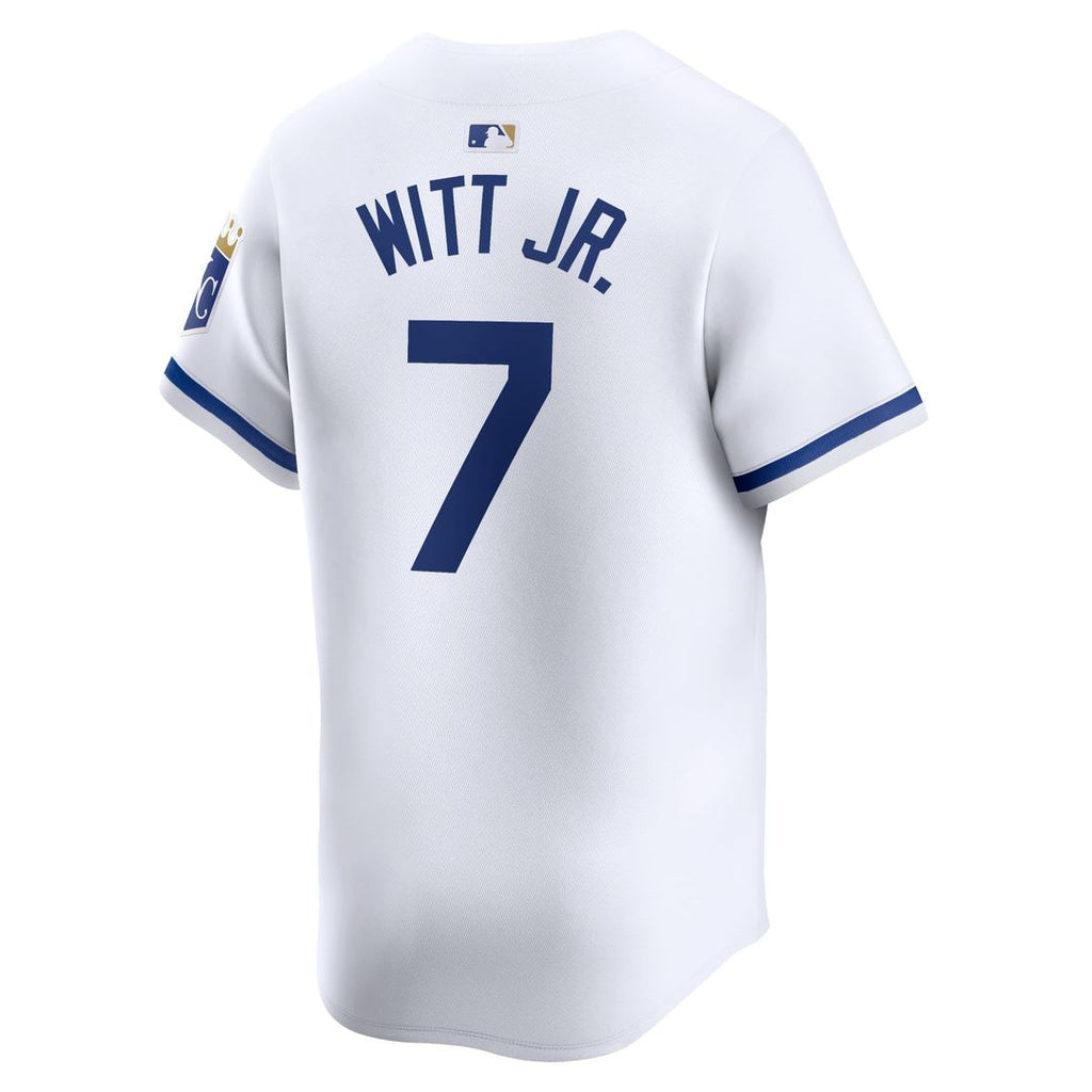 Bobby Witt Jr. Kansas City Royals Nike Home Limited Player Jersey - White | MLB Fan Gear