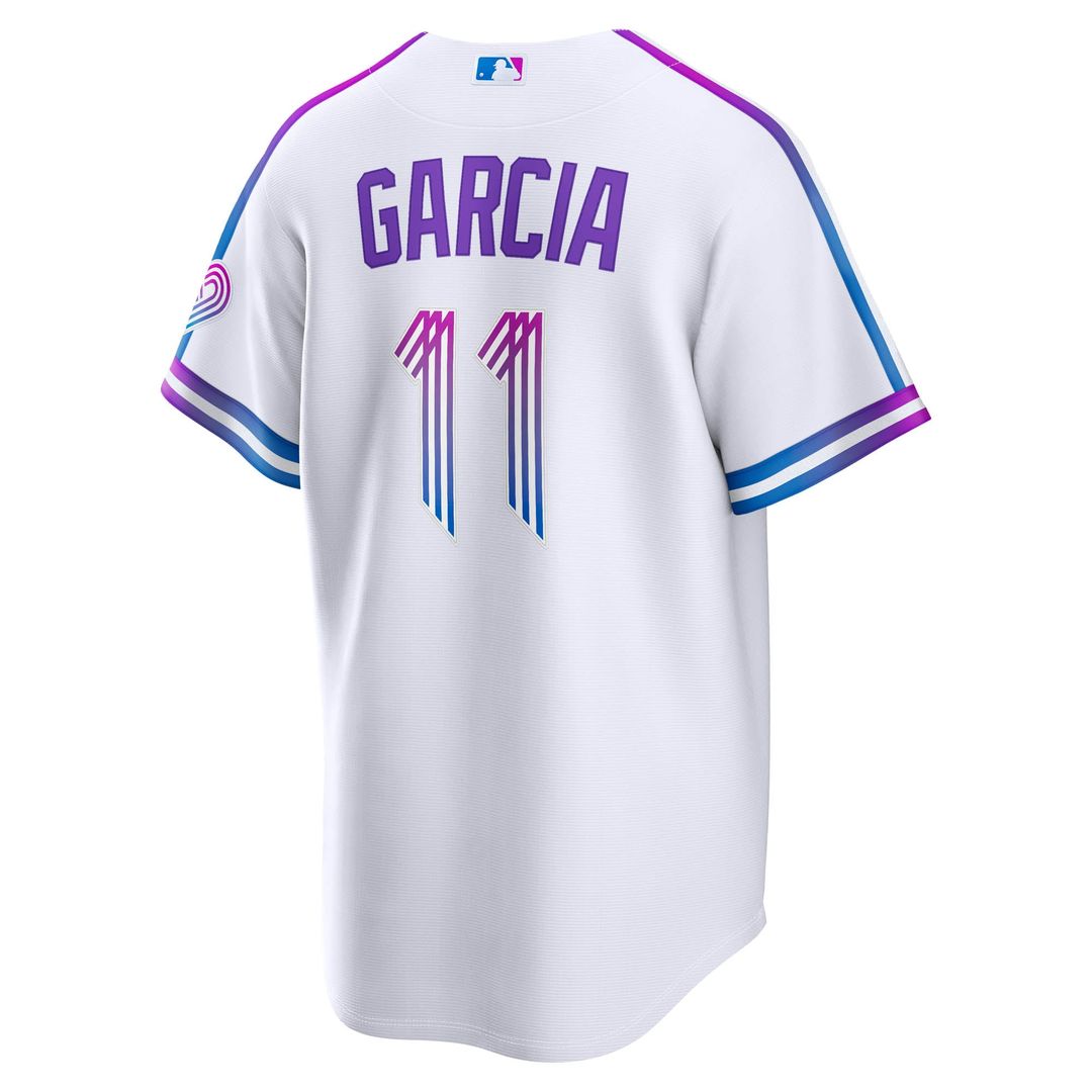 Maikel Garcia Kansas City Royals Nike 2026 City Connect Stadium Jersey - White | MLB Fan Gear
