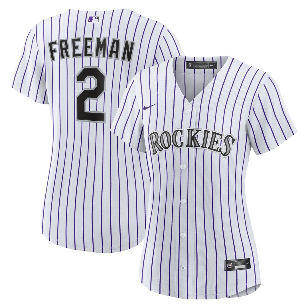 Tyler Freeman Colorado Rockies Nike Women's Home Replica Jersey - White | MLB Fan Gear