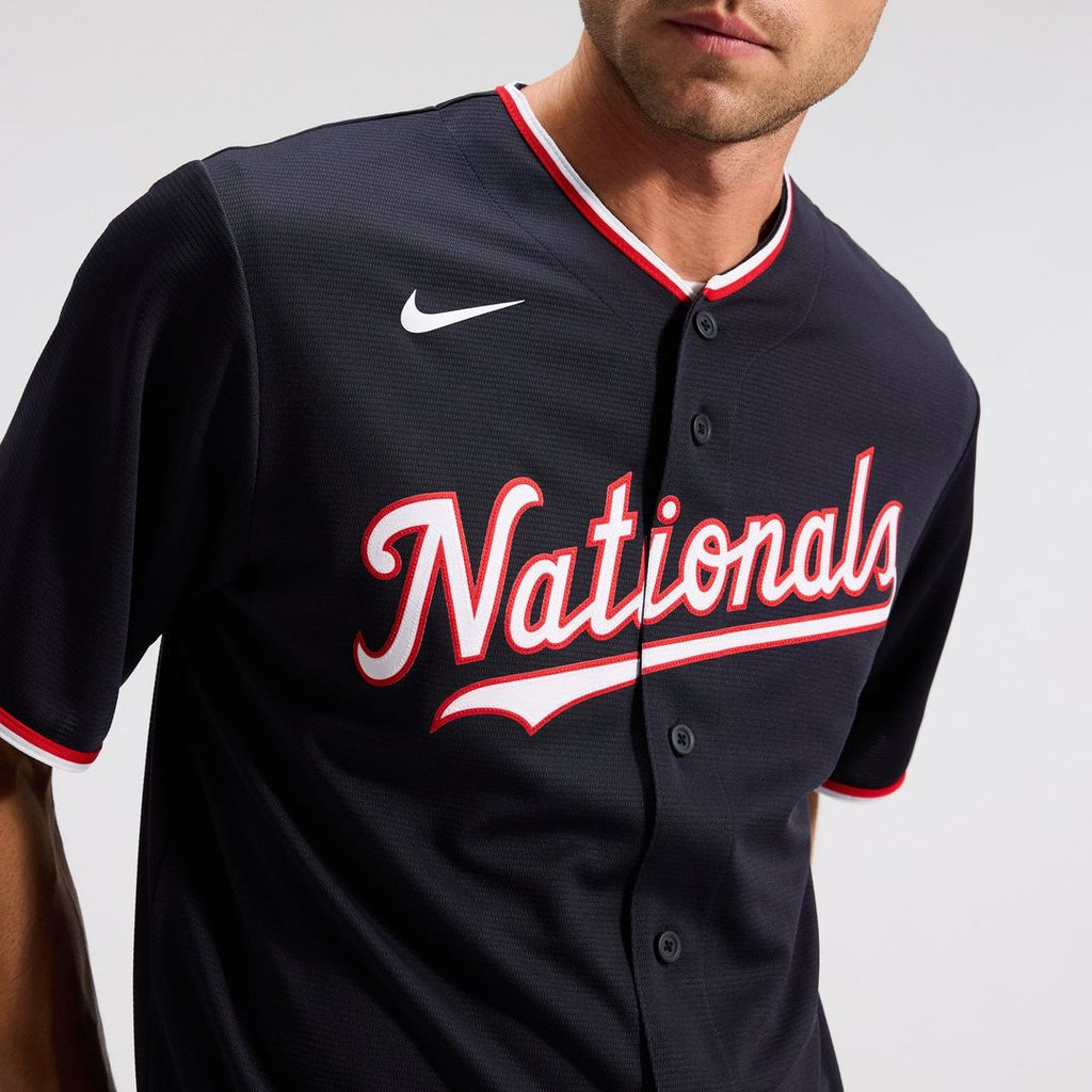 Dylan Crews Washington Nationals Nike Alternate Replica Jersey - Navy | MLB Fan Gear