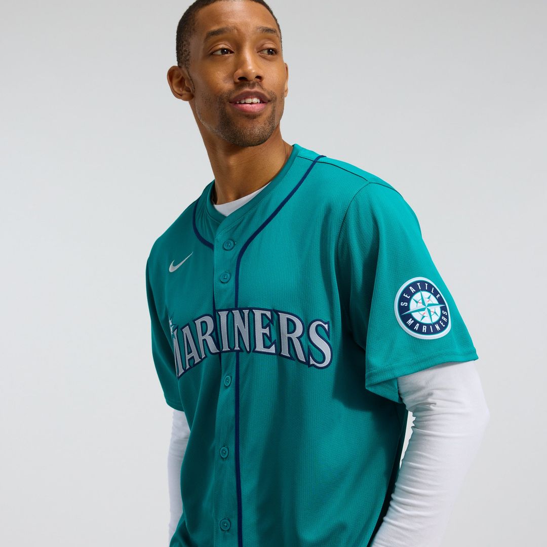 Cal Raleigh Seattle Mariners Nike Alternate Limited Jersey - Teal | MLB Fan Gear