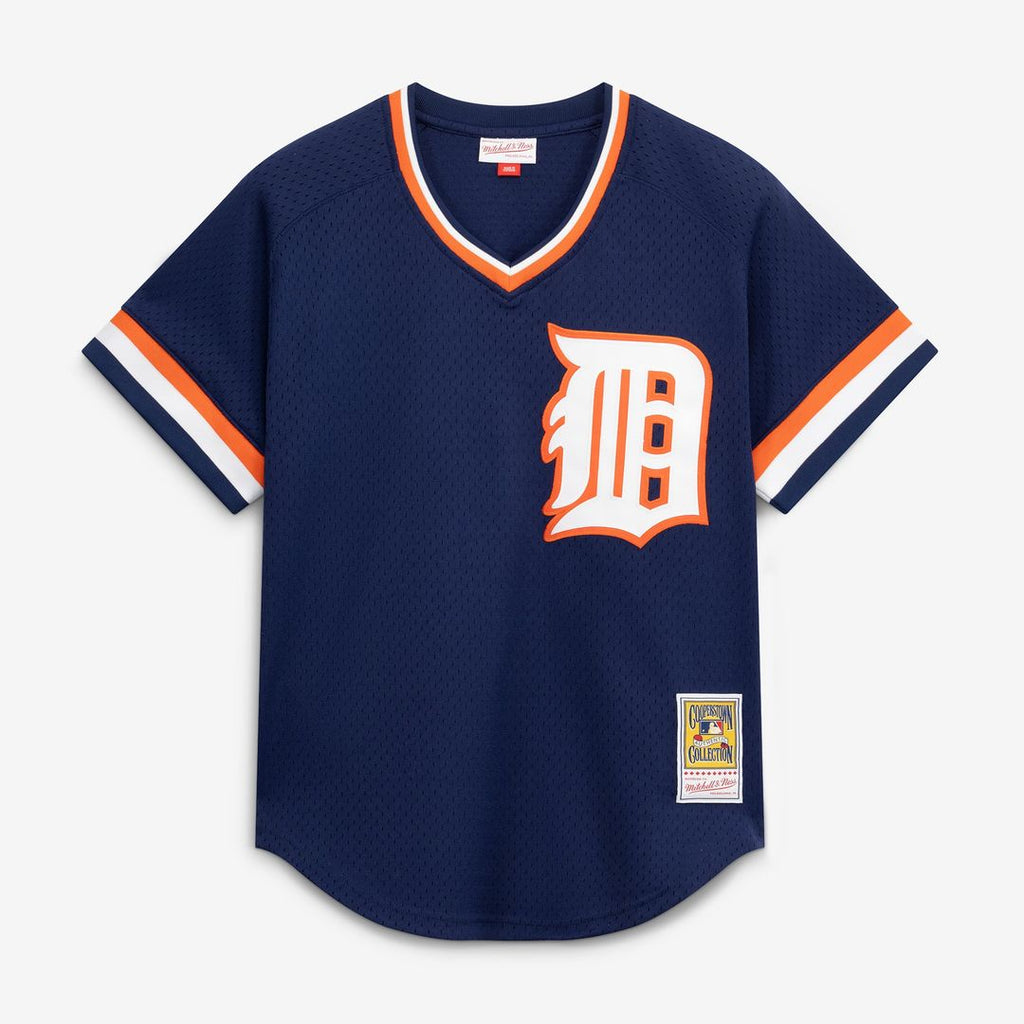 Alan Trammell Detroit Tigers Mitchell & Ness Authentic Batting Practice Jersey - Navy | MLB Fan Gear