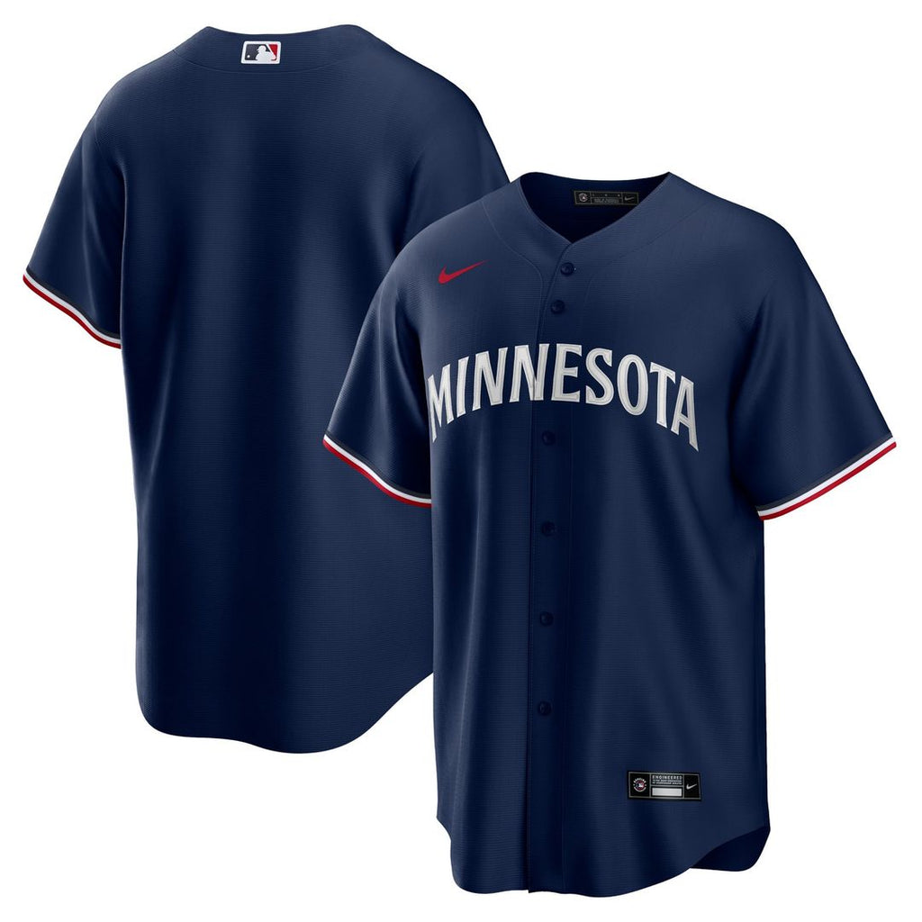 Minnesota Twins Nike Alternate Replica Team Logo Jersey - Navy | MLB Fan Gear