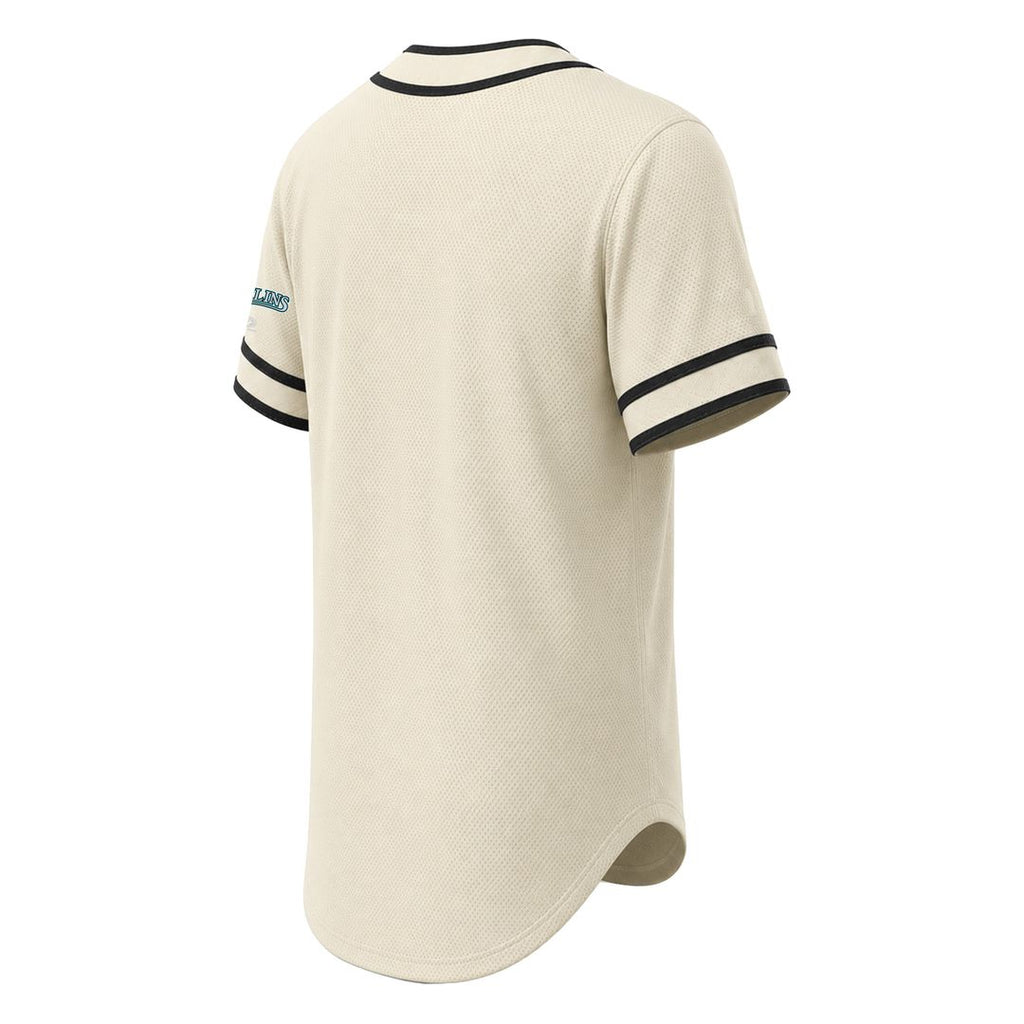 Miami Marlins Stitches Throwback Fashion Jersey - Natural | MLB Fan Gear
