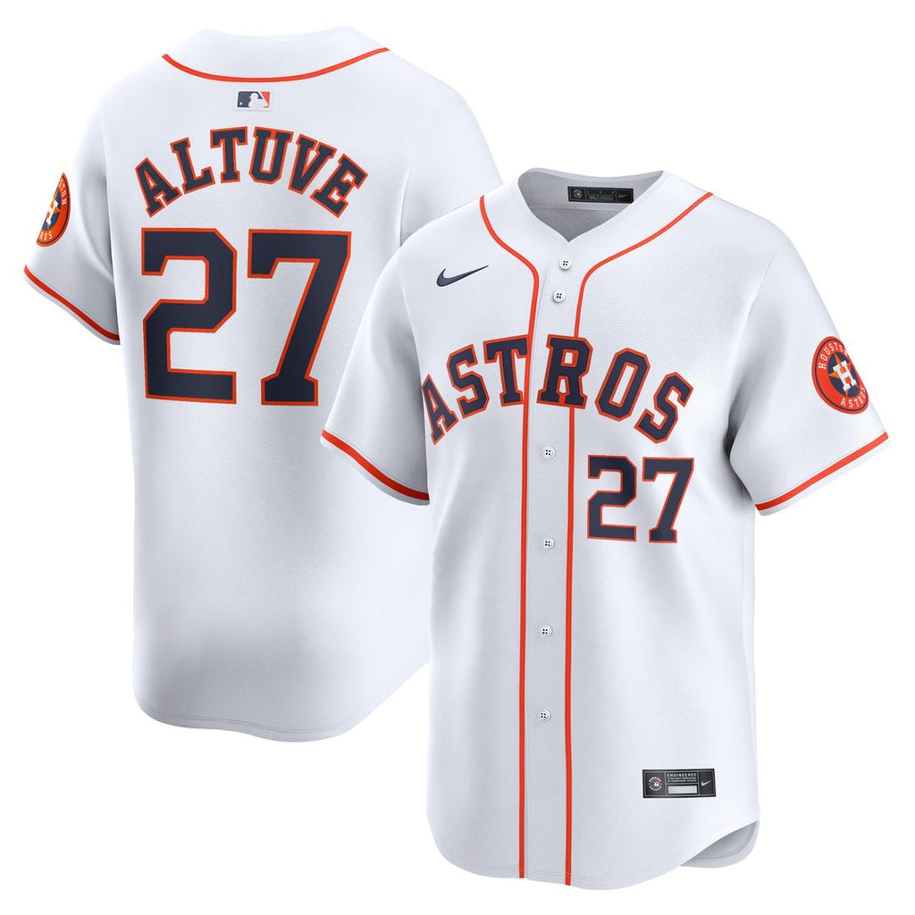 Jose Altuve Houston Astros Nike Home Limited Player Jersey - White | MLB Fan Gear