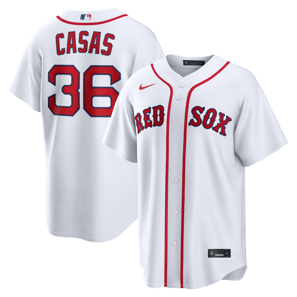 Triston Casas Boston Red Sox Nike Home Replica Jersey - White | MLB Fan Gear