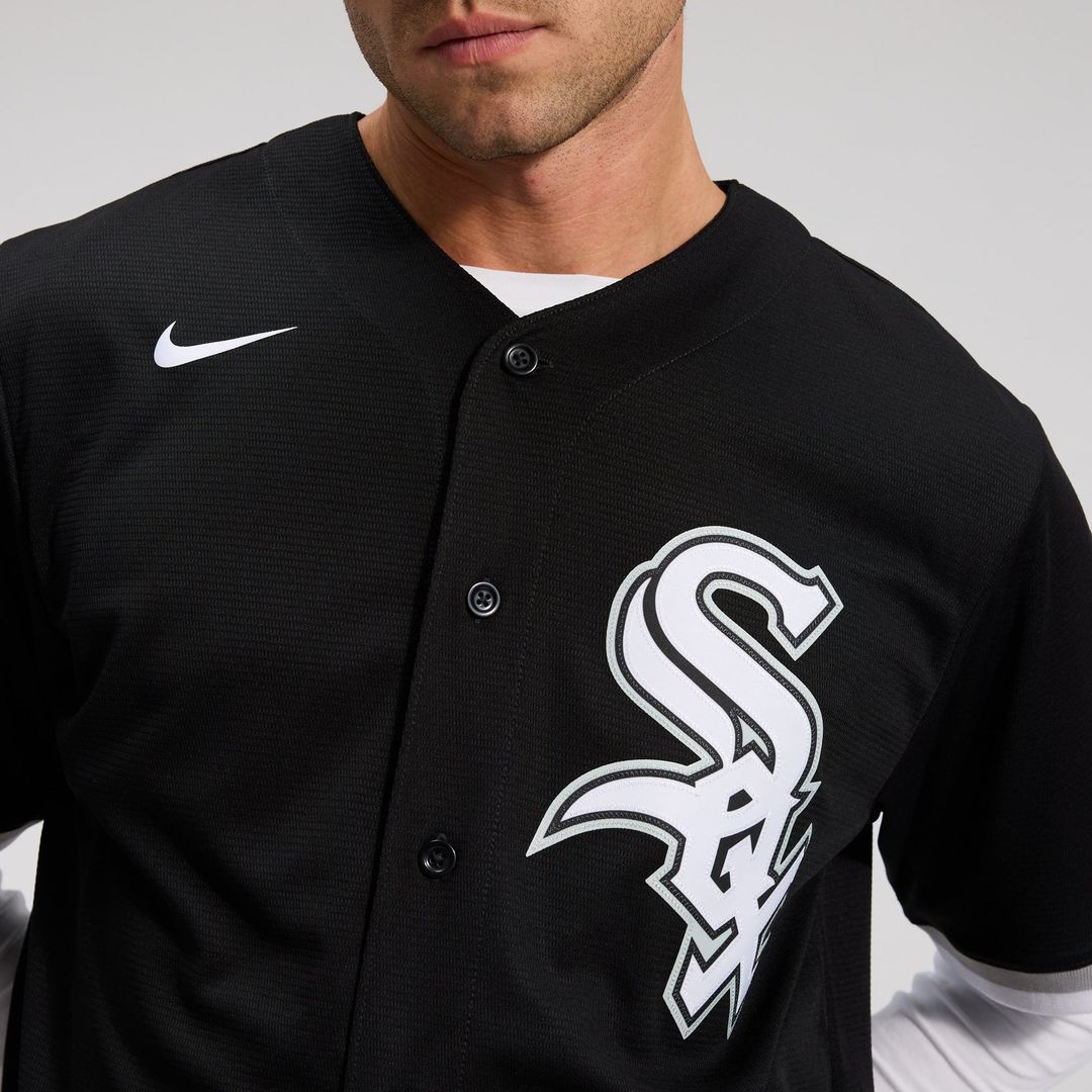 Chicago White Sox Nike Alternate Replica Team Jersey - Black | MLB Fan Gear