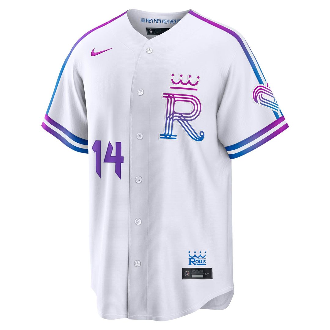 Jac Caglianone Kansas City Royals Nike 2026 City Connect Stadium Jersey - White | MLB Fan Gear