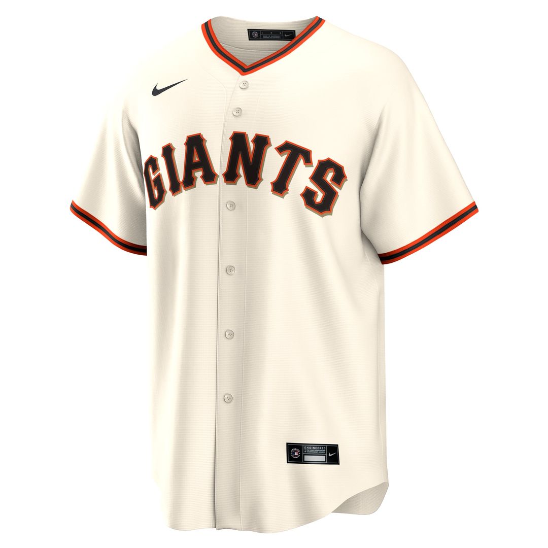 Willy Adames San Francisco Giants Nike Home Replica Jersey - Cream | MLB Fan Gear