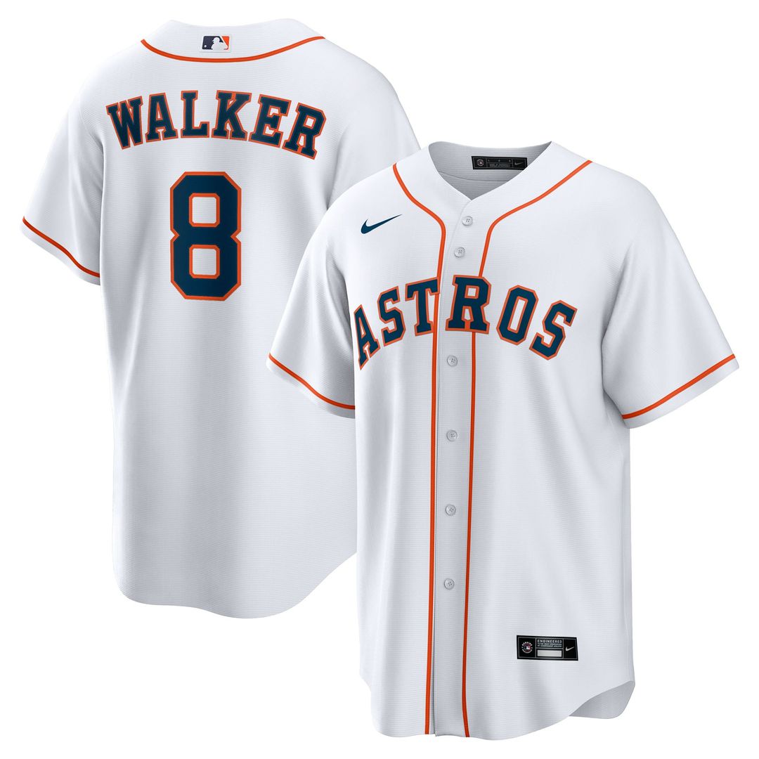 Christian Walker Houston Astros Nike Home Replica Jersey - White | MLB Fan Gear