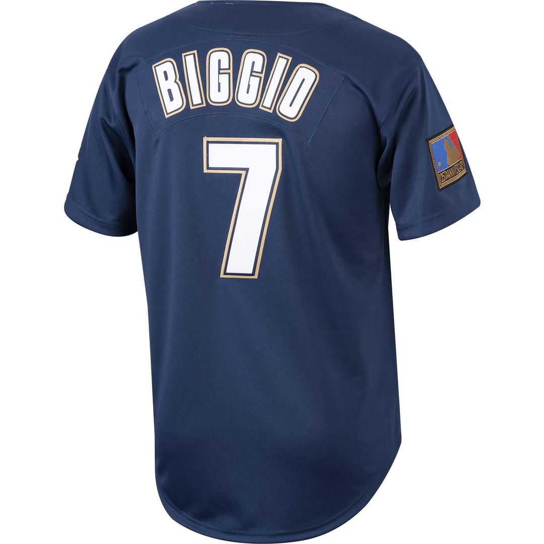 Craig Biggio Houston Astros Mitchell & Ness Cooperstown Collection 1994 Authentic Jersey - Navy | MLB Fan Gear