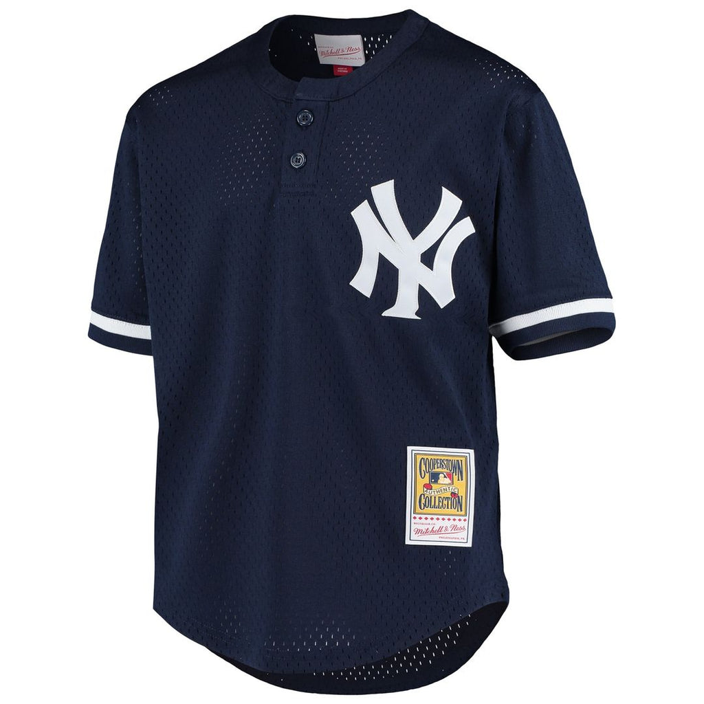 Derek Jeter New York Yankees Mitchell & Ness Youth Cooperstown Collection Mesh Batting Practice Jersey - Navy | MLB Fan Gear