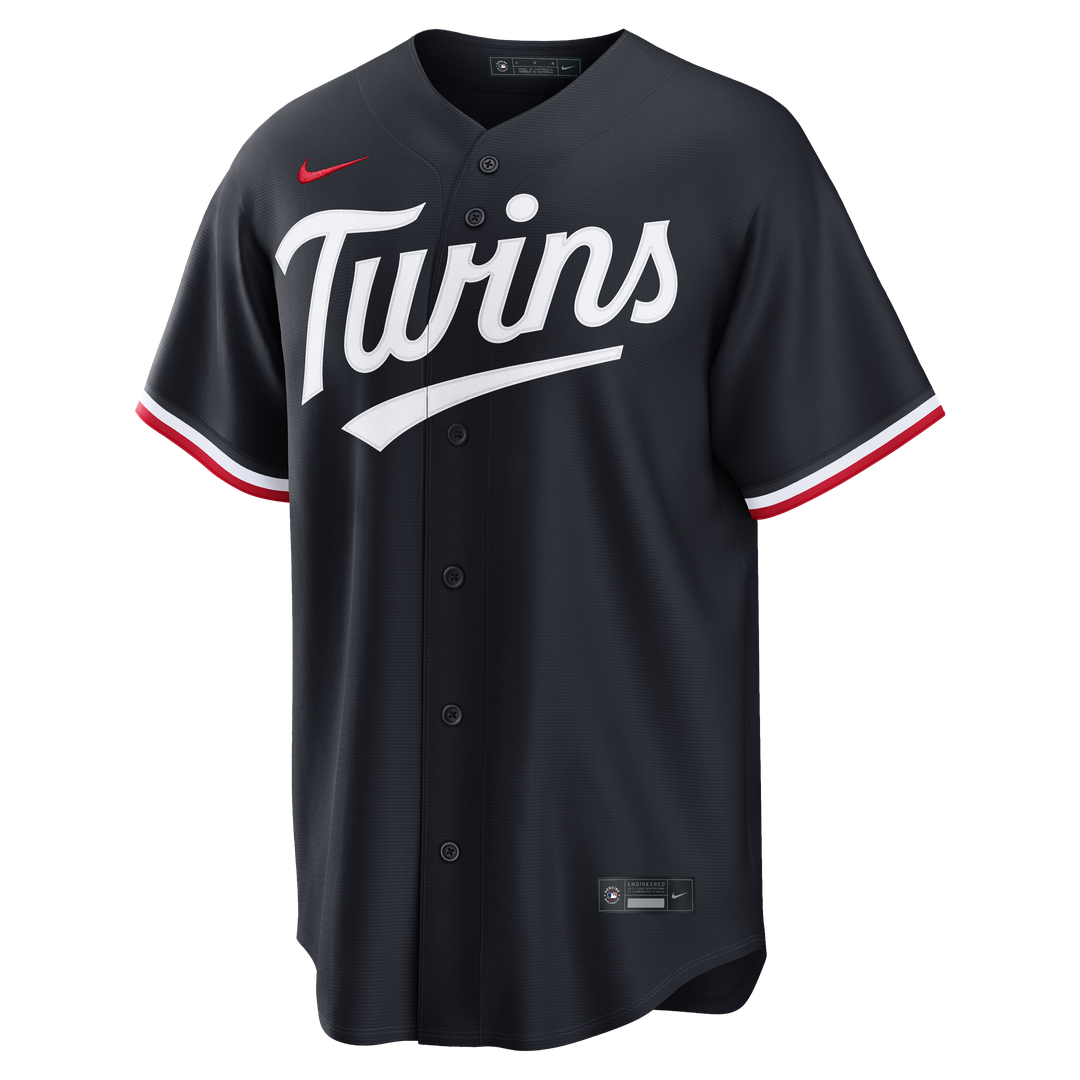 Minnesota Twins Nike Alternate Replica Jersey - Navy | MLB Fan Gear