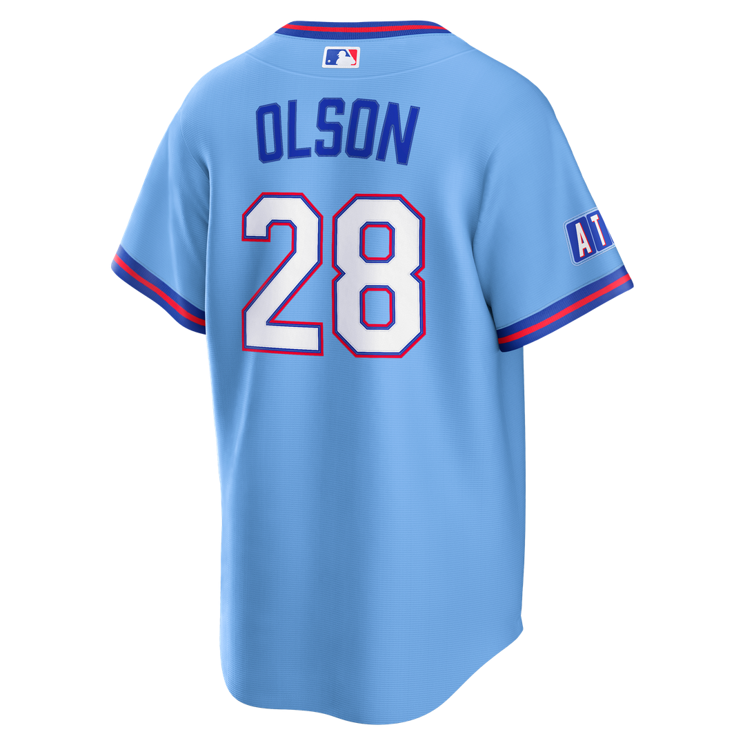 Matt Olson Atlanta Braves Nike 2026 City Connect Stadium Jersey - Powder Blue | MLB Fan Gear