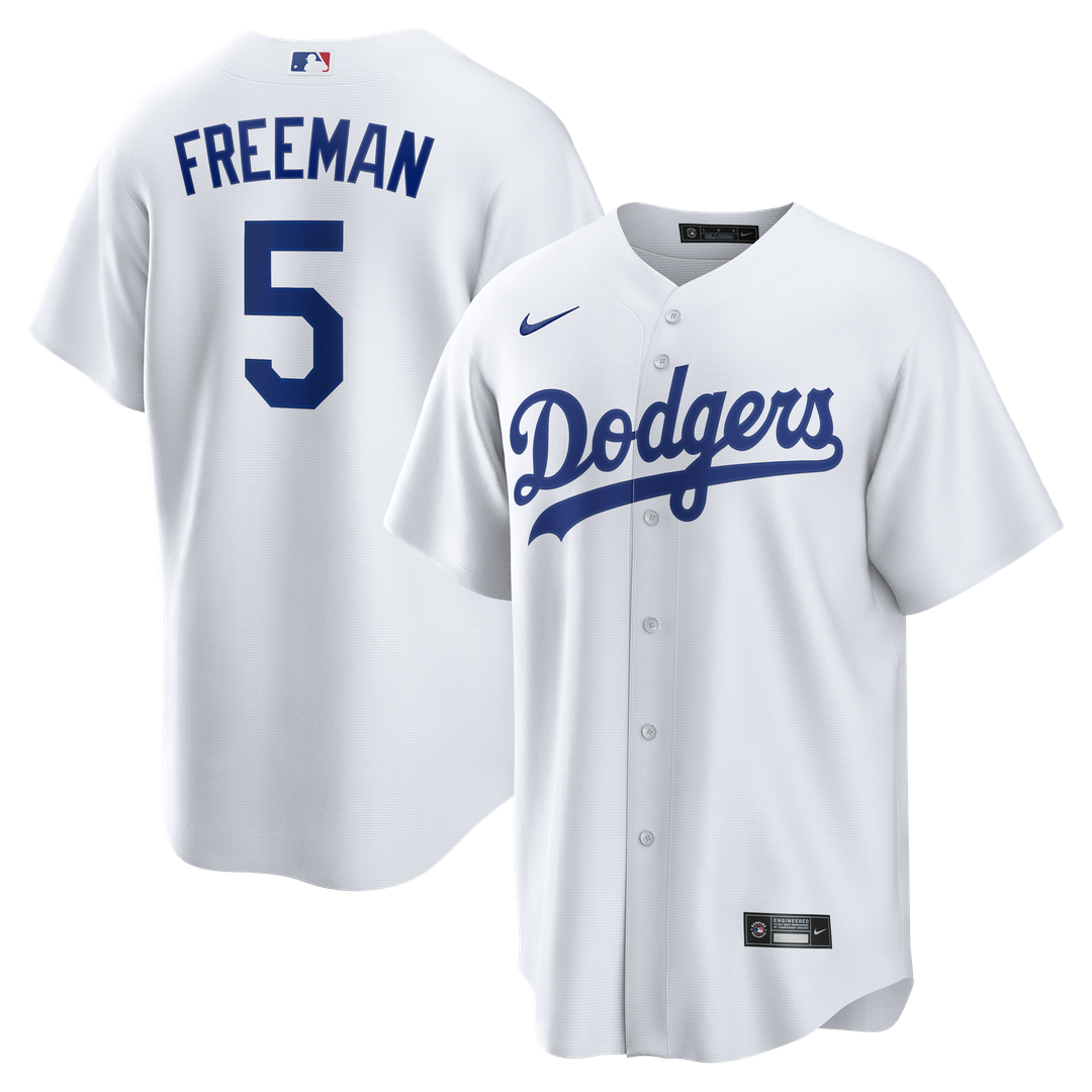 Freddie Freeman Los Angeles Dodgers Nike Home Replica Jersey - White | MLB Fan Gear