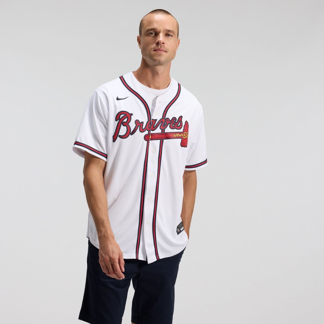 Atlanta Braves Nike Alternate Replica Team Jersey - Red | MLB Fan Gear