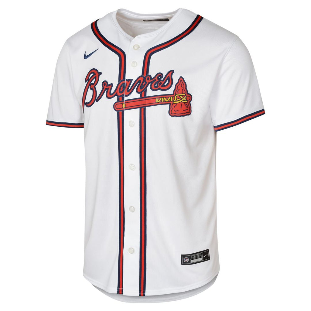 Ronald Acuña Jr. Atlanta Braves Nike Youth Home Limited Player Jersey - White | MLB Fan Gear