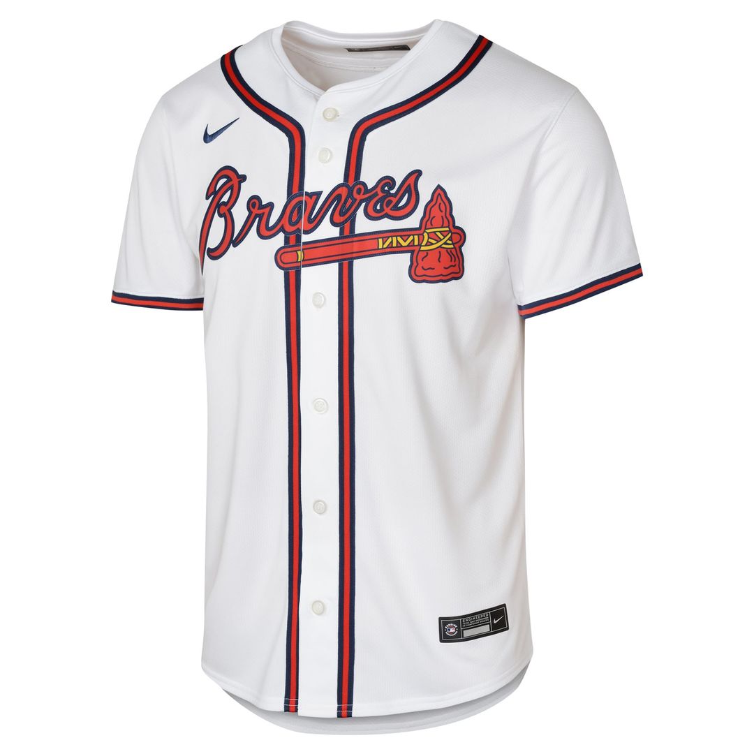 Ronald Acuña Jr. Atlanta Braves Nike Youth Home Limited Player Jersey - White | MLB Fan Gear