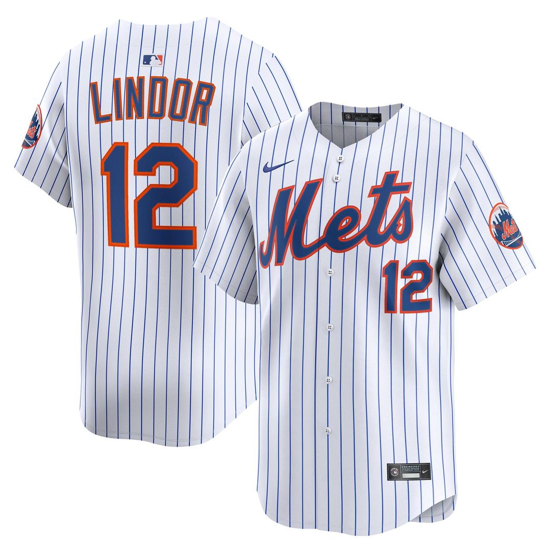 Francisco Lindor New York Mets Nike Alternate Limited Jersey - Black | MLB Fan Gear