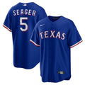 Corey Seager Texas Rangers Nike Alternate 2 Replica Jersey - Royal | MLB Fan Gear
