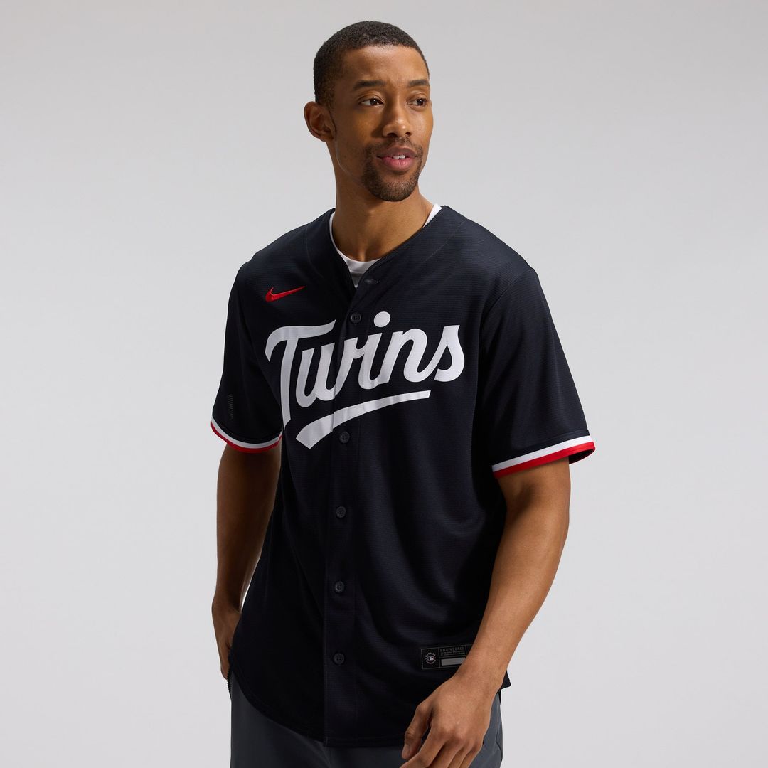 Minnesota Twins Nike Alternate Replica Jersey - Navy | MLB Fan Gear