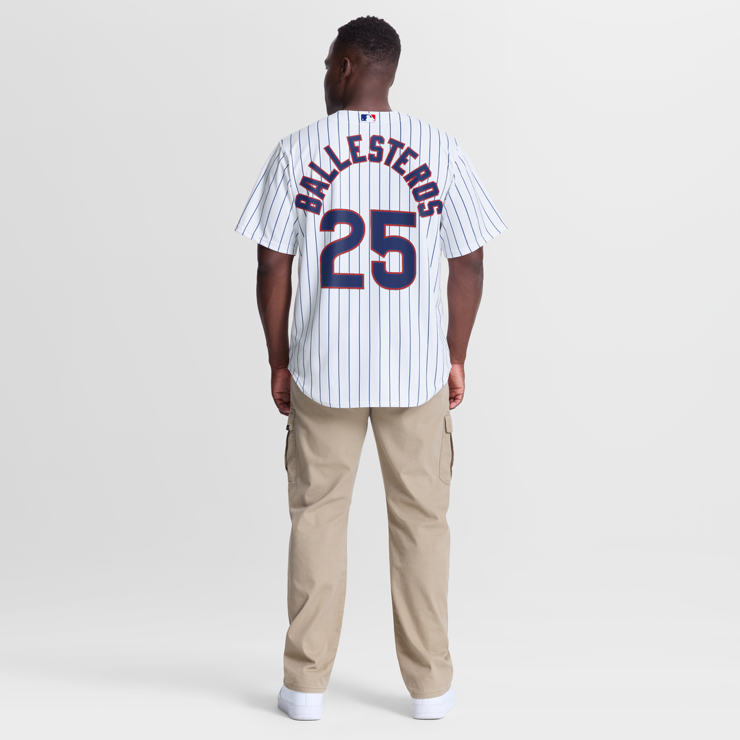 Moisés Ballesteros Chicago Cubs Nike Home Replica Jersey - White | MLB Fan Gear