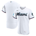 Miami Marlins Nike Home Authentic Jersey - White | MLB Fan Gear