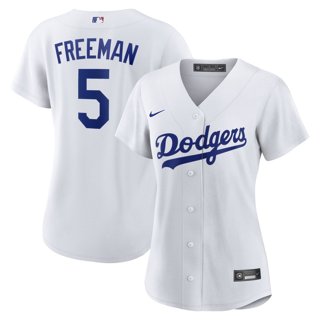 Freddie Freeman Los Angeles Dodgers Nike Women's Home Replica Jersey - White | MLB Fan Gear