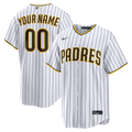 San Diego Padres Nike Home Replica Custom Jersey - White | MLB Fan Gear