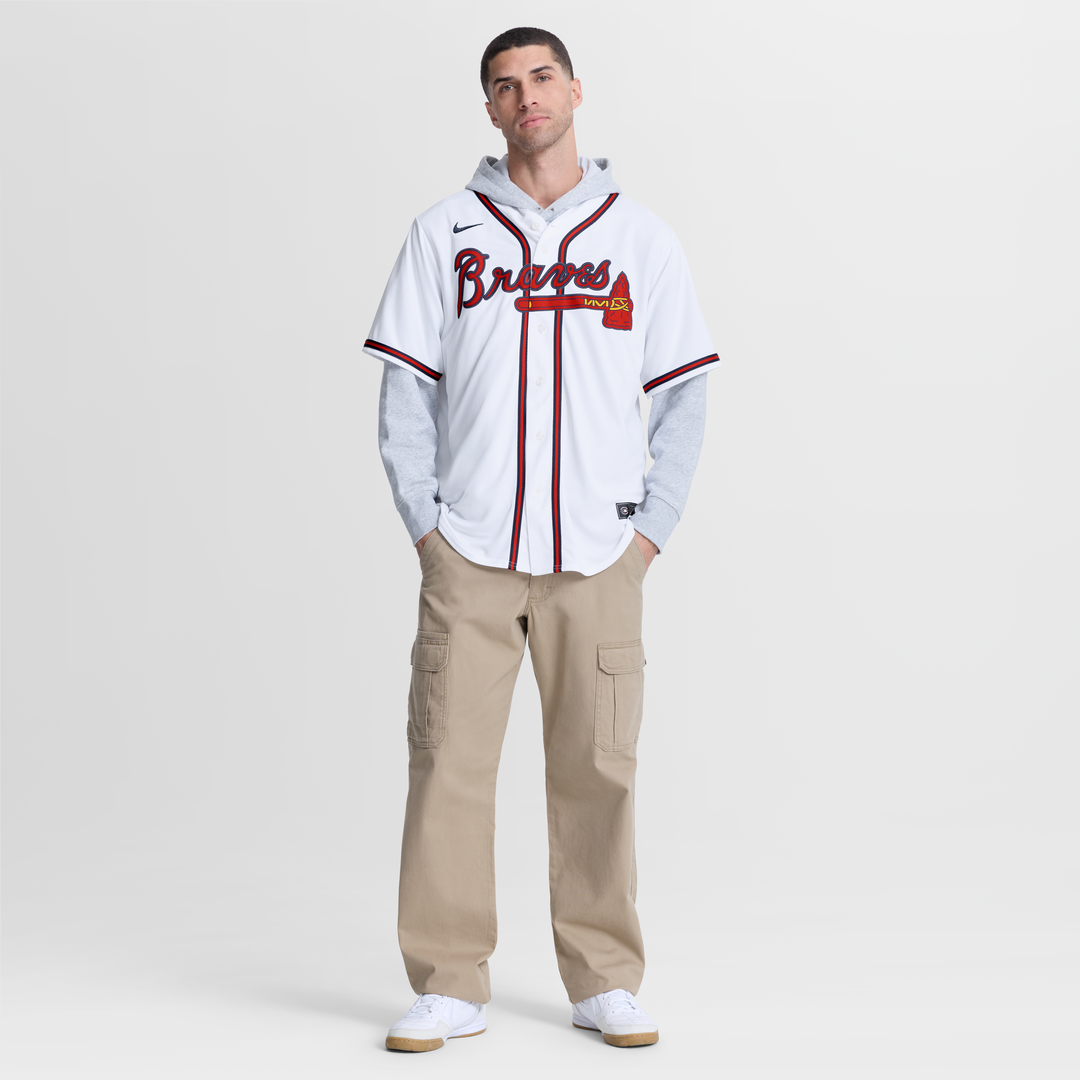 Mauricio Dubón Atlanta Braves Nike Home Replica Jersey - White | MLB Fan Gear
