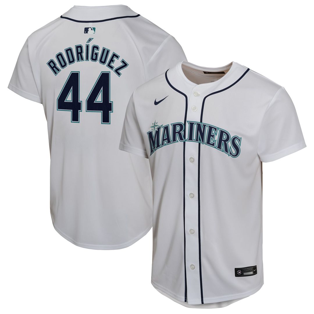 Julio Rodríguez Seattle Mariners Nike Youth Home Game Player Jersey - White | MLB Fan Gear