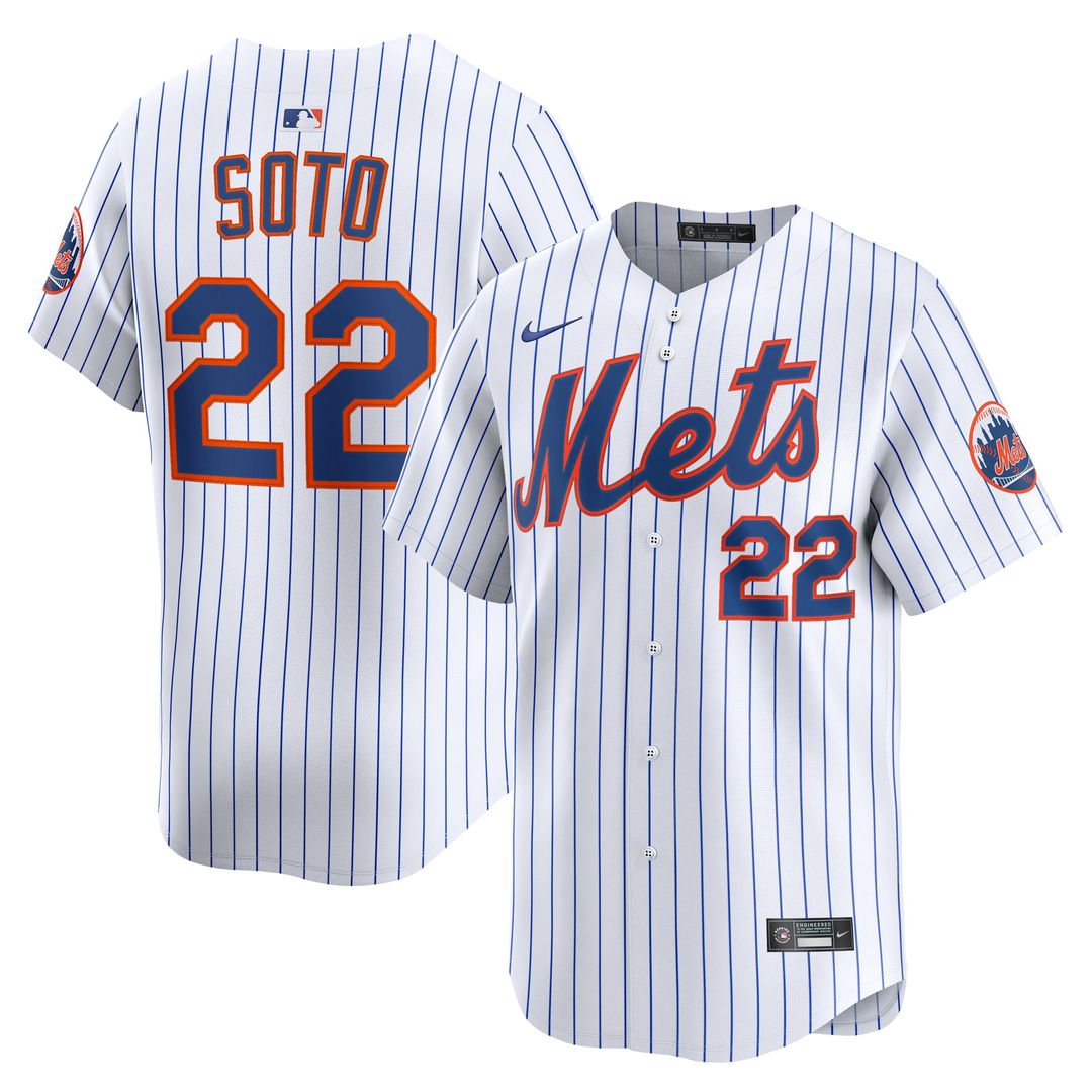 Juan Soto New York Mets Nike Home Limited Jersey - White | MLB Fan Gear